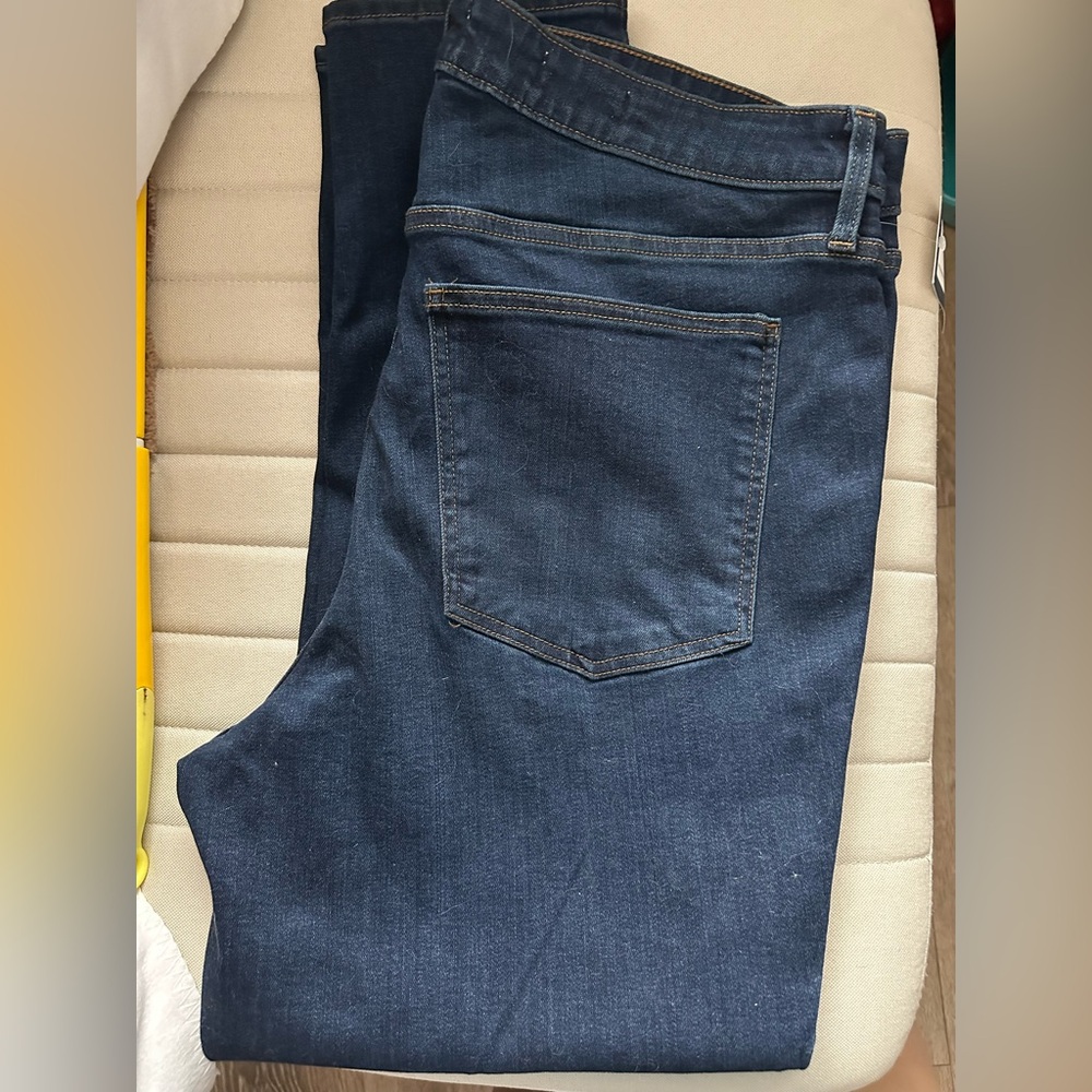 Target Men's Slim Straight Dark Blue Jeans